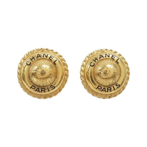 CHANEL Gold Earrings - Picture 1 of 3